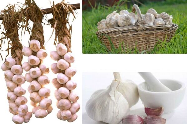 Garlic is a powerful natural remedy in the fight against worms. 