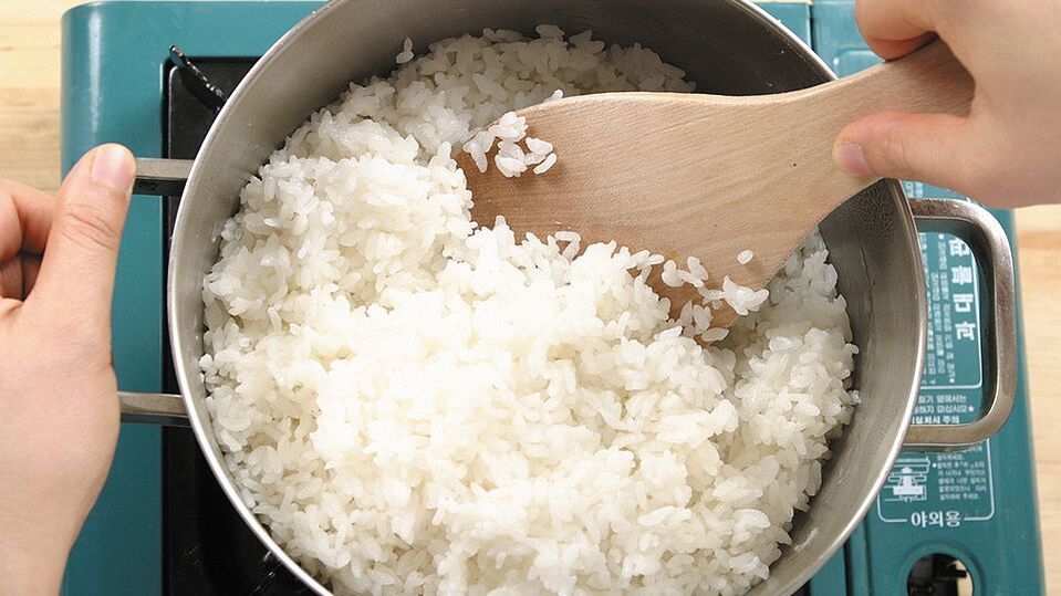 Cleanse the body of parasites with rice.